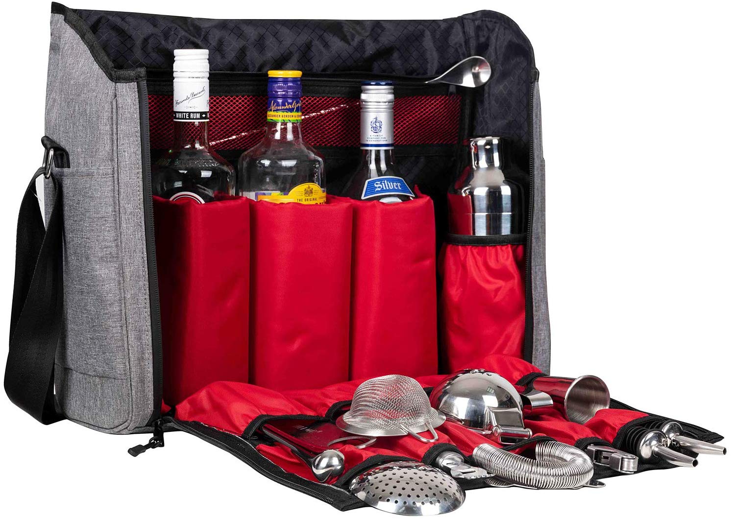 Read more about the article Jillmo  – Travel Bartender Bag with 14 Piece Kit