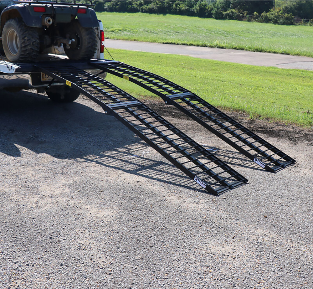 Read more about the article Titan Ramps – 10′ UTV Heavy Duty Folding Arch Ramps