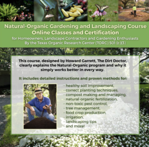 Dirt Doctor - Natural-Organic Gardening and Landscaping Course and Certification