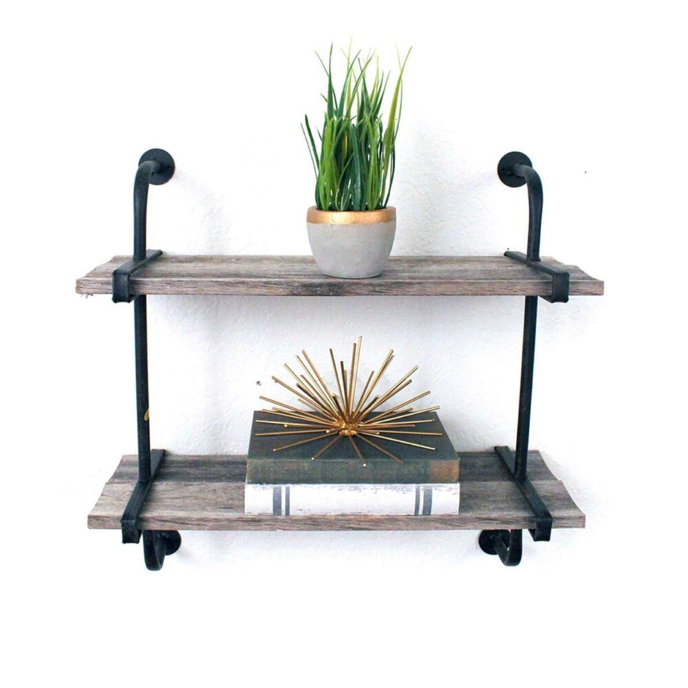 Read more about the article Barnwood USA – Rustic Industrial Shelf