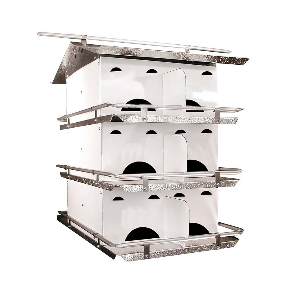 Read more about the article Plow & Hearth – 12-Room Purple Martin Birdhouse with Starling-Resistant Openings