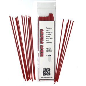 Reddy Straws - Replacement Aerosol Spray Can Plastic Straw.