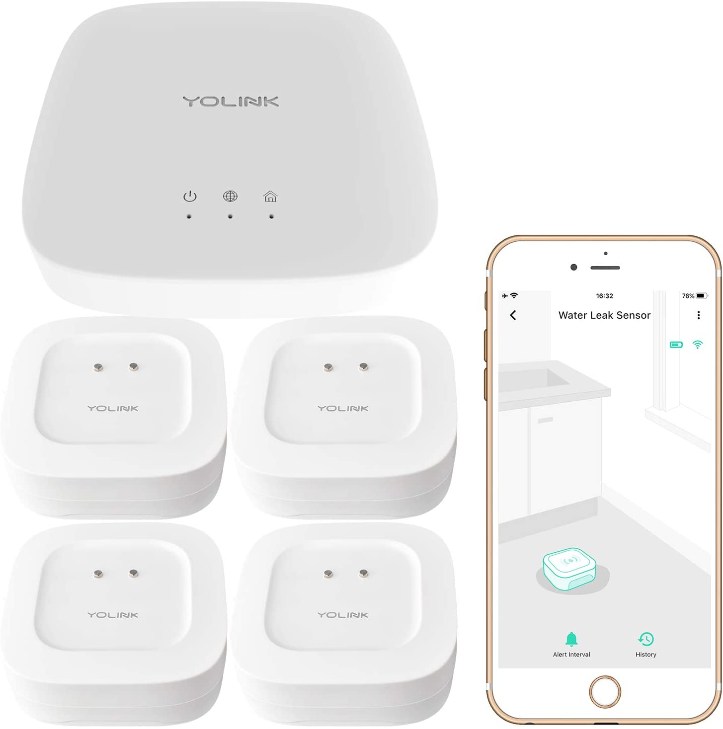Read more about the article YoLink – Wireless Smart Home Water Sensor 4-Pack