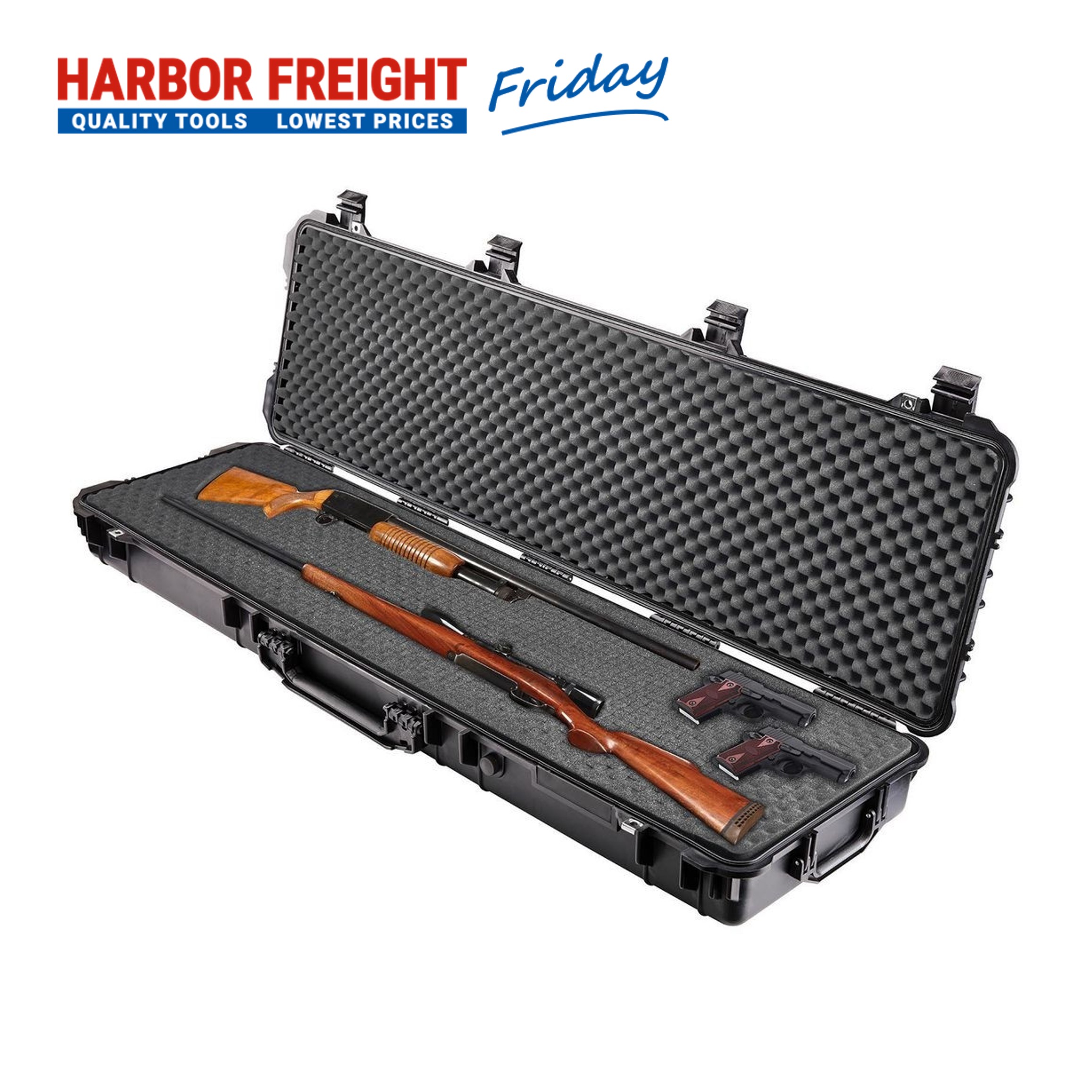Read more about the article Apache – 9800 Weatherproof Protective Rifle Case, Long, Black