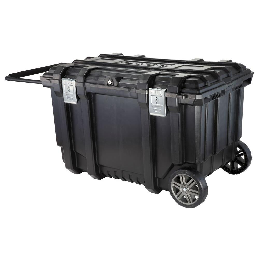 Read more about the article Husky – 37 in. Rolling Tool Box Utility Cart Black