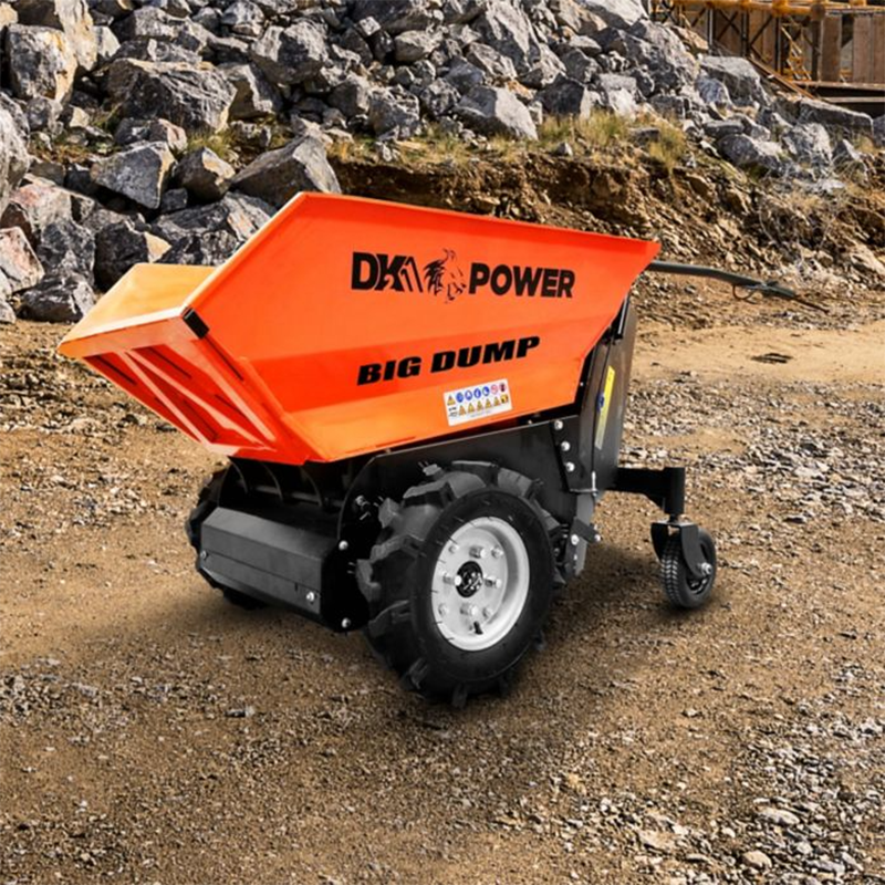 Read more about the article DK2 Power –  Electric Hydraulic All Terrain Dump Cart