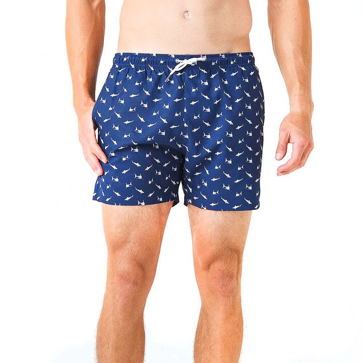 Read more about the article Bermies – Shark Classic Swim Trunks