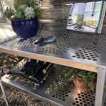 RMP –  Aluminum Greenhouse Potting Bench and Utility Table