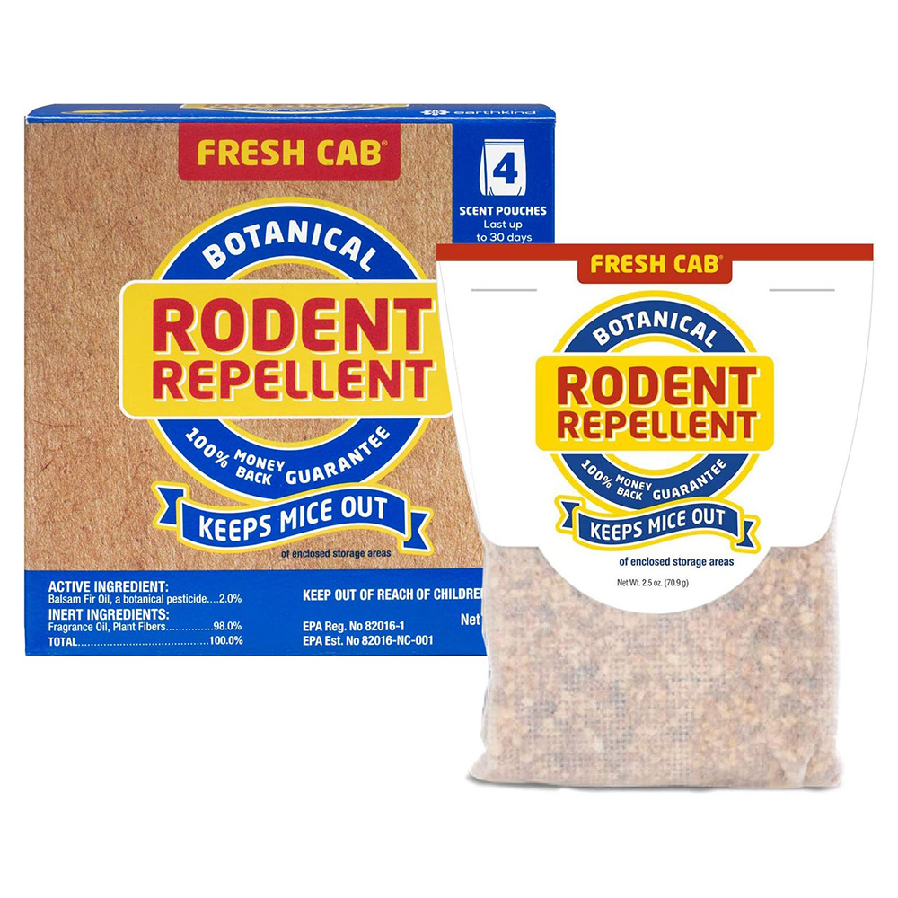 Read more about the article Fresh Cab – Botanical Rodent Repellent Pouches