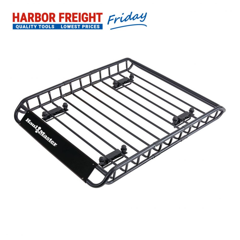 Haul-Master - 150 Lb. Capacity Roof-Mounted Steel Cargo Carrier