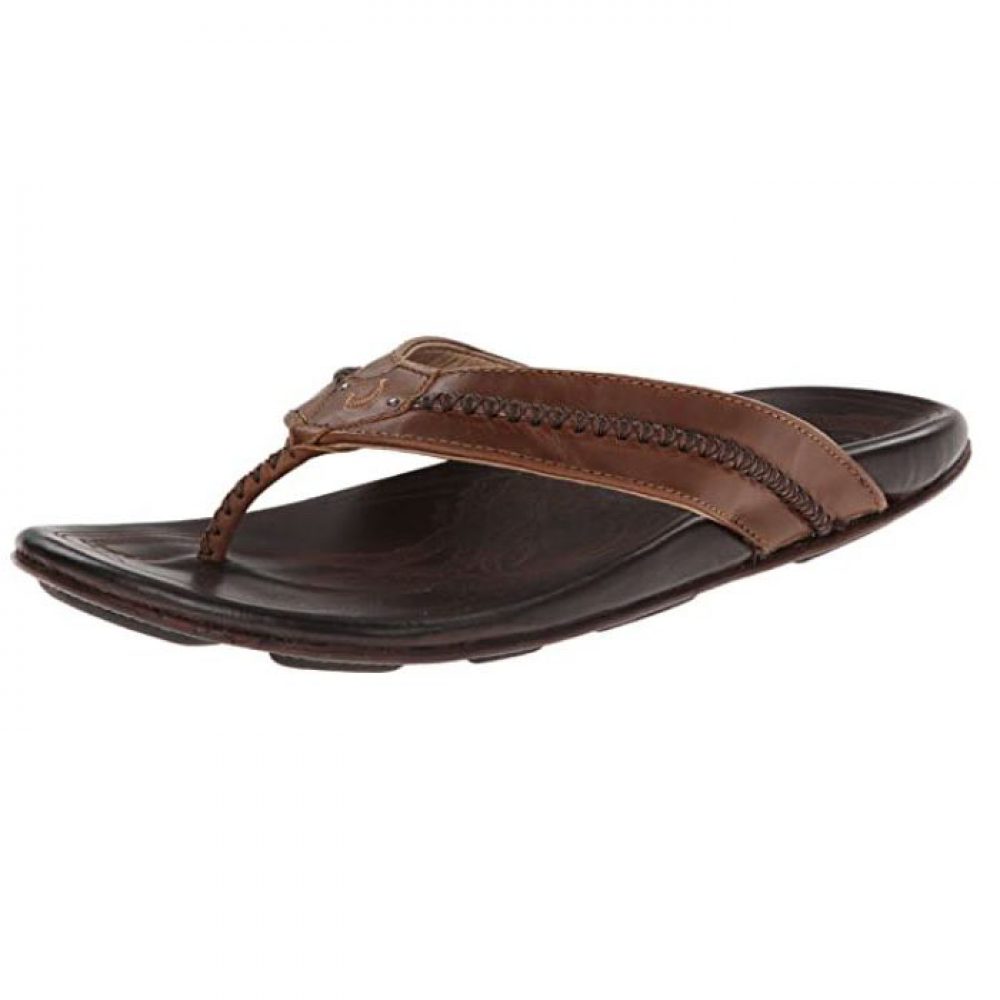 Olukai - Mea Ola Men's Leather Beach Sandals