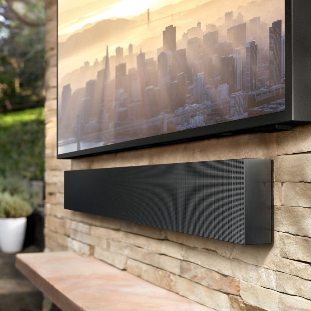 Samsung - Terrace Outdoor TV and Soundbar