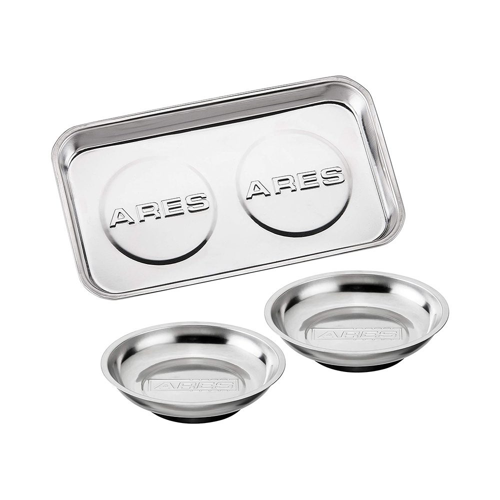 ARES - 3-Piece Magnetic Tool Tray Set